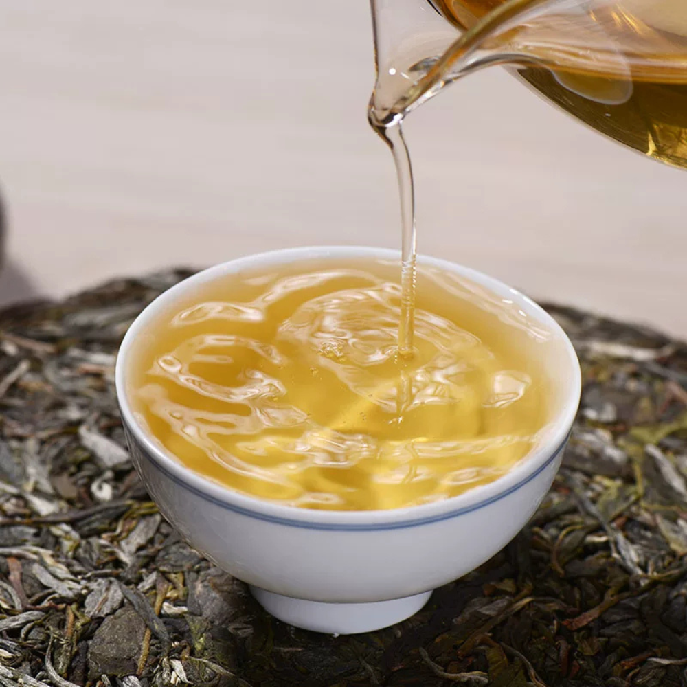 Wuliang Yuan Sheng Pu-Erh – Klassische Serie | Bio Sheng Pu-Erh Teekuchen 357 g (Yunnan) - NEU