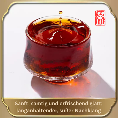 Ban Zhang Stil Shu Pu-Erh Tee – Portionierte Premium Tee-Plättchen (196g) | Jahrgang 2020